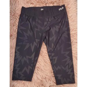 FILA Printed Black Legging
